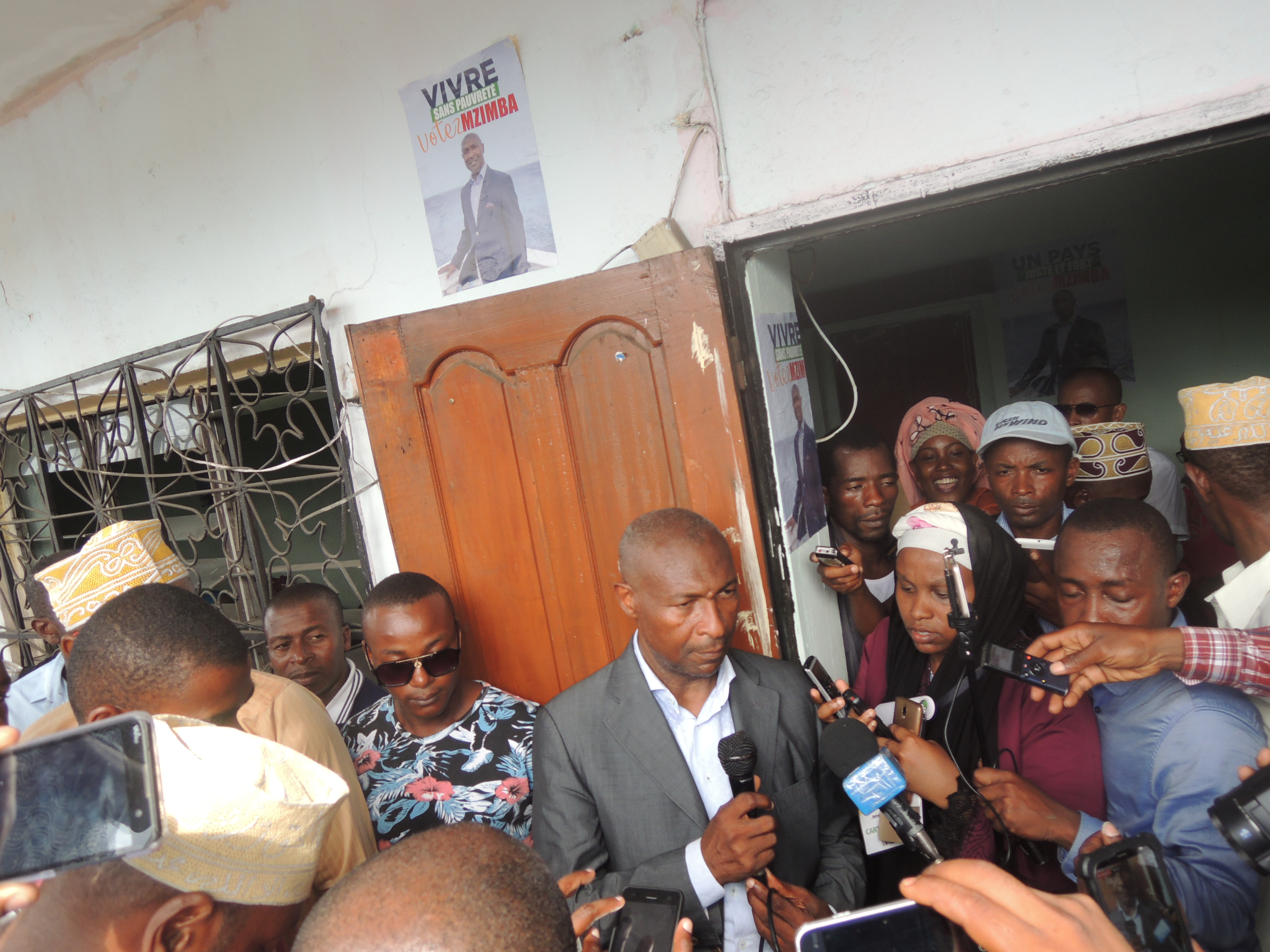 image Campagne électorale / Mzimba, un candidat de la jeunesse